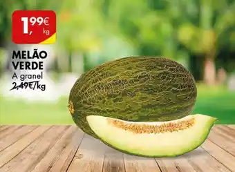 Pingo Doce MELÃO VERDE A granel kg promoção