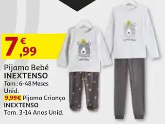 Pijama Bebé Inextenso 6-48 Meses