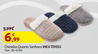 Auchan Chinelos Quarto Senhora Inextenso promoção