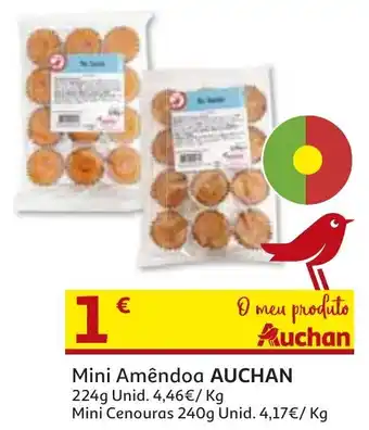 Mini Amêndoa Auchan 224g