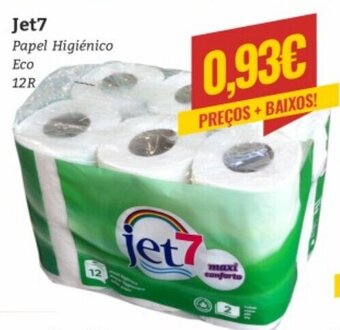 Jet7 Papel Higiénico Eco 12R