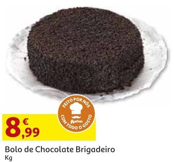 Auchan Bolo de Chocolate Brigadeiro promoção