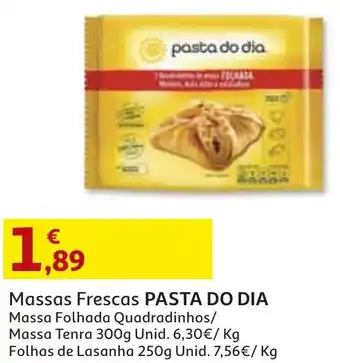 Auchan Massas Frescas Pasta do Dia promoção