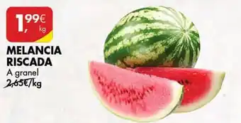 Pingo Doce MELANCIA RISCADA a granel kg promoção