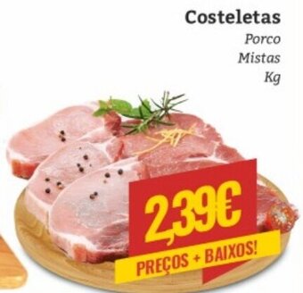 Costeletas Porco Mistas