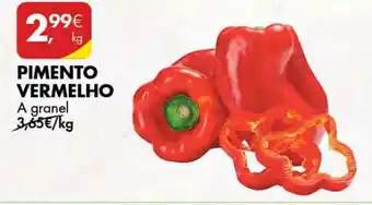 Pingo Doce PIMENTO VERMELHO A granel kg promoção