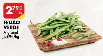 Pingo Doce FEIJÃO VERDE A granel kg promoção