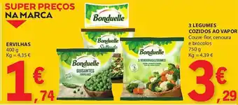 E.Leclerc ERVILHAS 400 g promoção