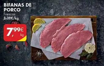 Pingo Doce BIFANAS DE PORCO Frescas kg promoção