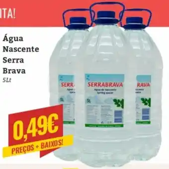 Água Nascente Serra Brava 5Lt