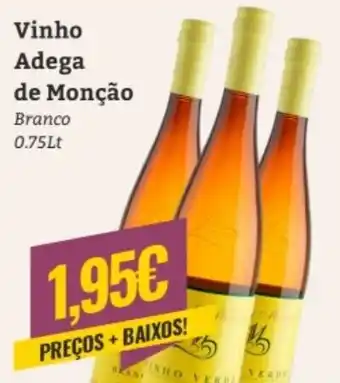 Vinho Adega de Monção Branco 0,75Lt