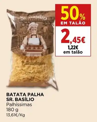 Supercor BATATA PALHA SR. BASÍLIO Palhíssimas 180 g promoção