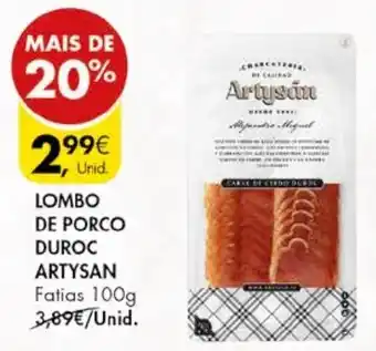 Pingo Doce LOMBO DE PORCO DUROC ARTYSAN Fatias 100g promoção