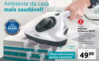 Aspirador Antiácaros 300W