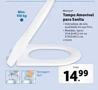 Lidl Tampo Amovível para Sanita promoção