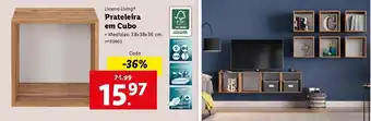Lidl Prateleira em Cubo promoção
