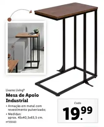 Lidl Mesa de Apoio Industrial promoção