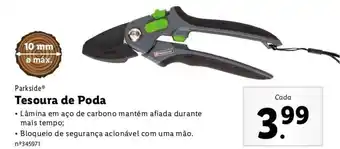 Lidl Tesoura de Poda promoção