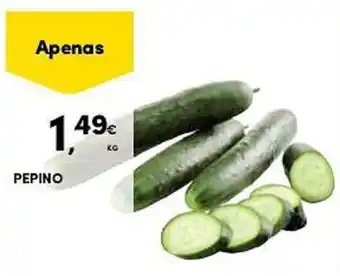 Continente PEPINO kg promoção