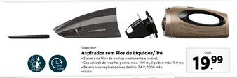 Lidl Aspirador sem Fios de Líquidos / Pó promoção