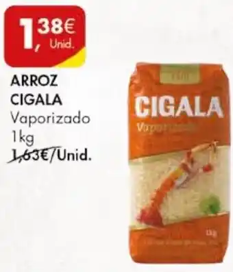 Pingo Doce ARROZ CIGALA Vaporizado 1kg promoção