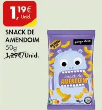 Pingo Doce SNACK DE AMENDOIM 50g promoção