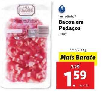Lidl Fumadinho Bacon em Pedaços 200g promoção