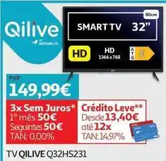 Auchan Qilive - tv q32hs231 promoção