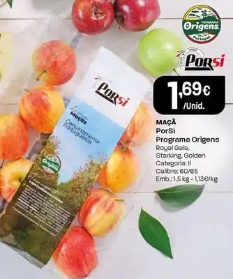 Intermarché Porsi - maçã promoção