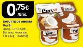 Intermarché Porsi - iogurte de aroma promoção