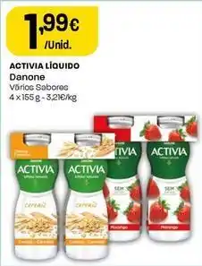 Intermarché Danone - activia líquido promoção