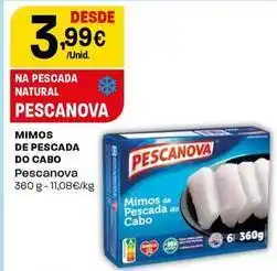 Intermarché Pescanova - mimos de pescada do cabo promoção