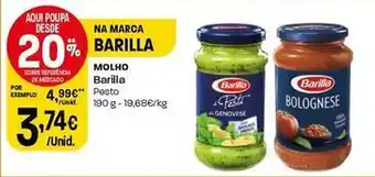 Intermarché Barilla - molho promoção