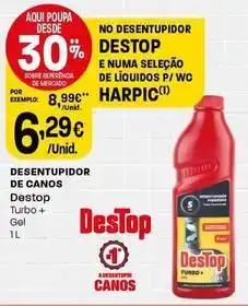 Intermarché Destop - desentupidor de canos promoção