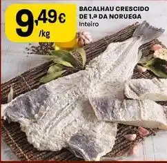 Intermarché Bacalhau crescido da noruega promoção