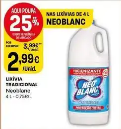 Intermarché Neoblanc - lixivia tradicional promoção