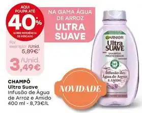 Intermarché Garnier - champô ultra suave promoção