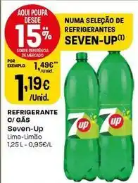 Intermarché Seven up - refrigerante c/ gas promoção