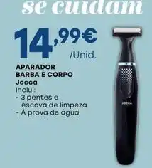 Intermarché Jocca - aparador barba e corpo promoção