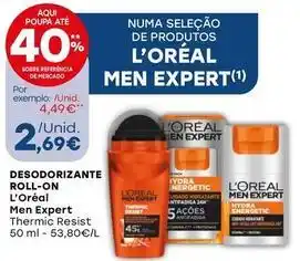 Intermarché L'oréal - desodorizante roll-on promoção