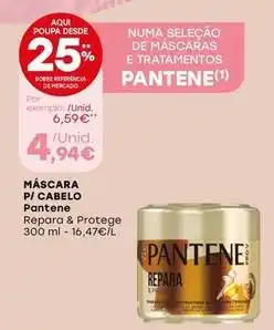 Intermarché Pantene - máscara p/ cabelo promoção