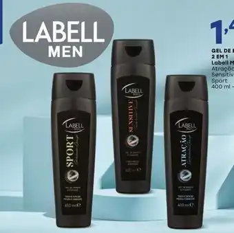 Intermarché Labell men - gel de banho 2 em 1 promoção