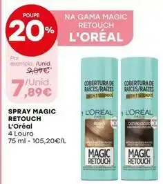 Intermarché L'oréal - spray magic retouch promoção