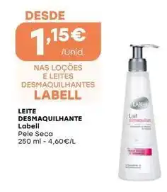 Intermarché Labell - leite desmaquilhante promoção