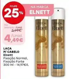 Intermarché Elnett - laca p/ cabelo promoção