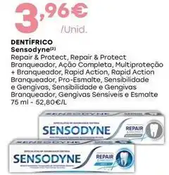 Intermarché Sensodyne - dentifrico promoção