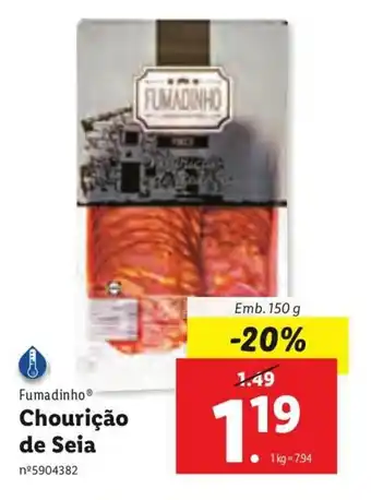 Fumadinho Chourição de Seia 150g