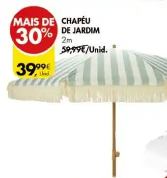 Pingo Doce CHAPÉU DE JARDIM 2m promoção