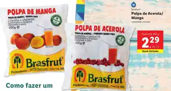 Polpa de Acerola/ Manga 400g