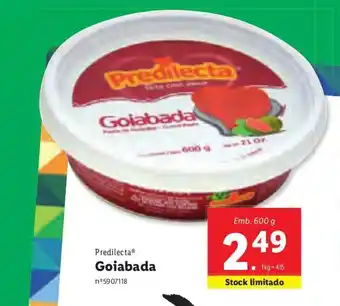 Lidl Goiabada 600g promoção